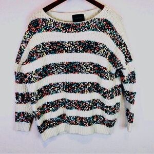 Anthropologie La Fee Verte Confetti Sweater
